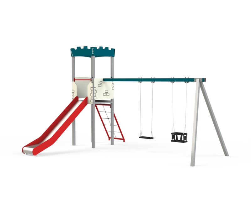 Plac zabaw Zestaw Wieża zamkowa 1 PLAY-PARK