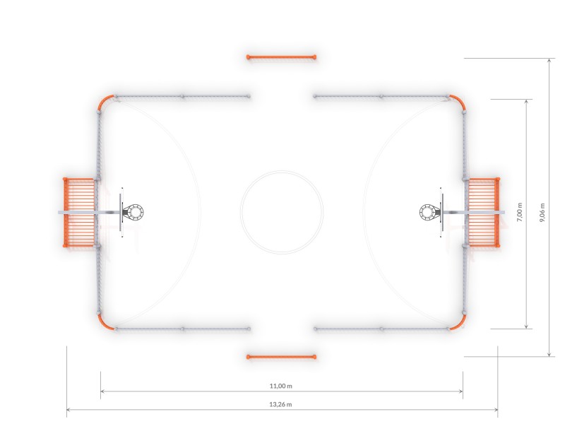 Plac zabaw ARENA 1 (11x7m) PLAY-PARK