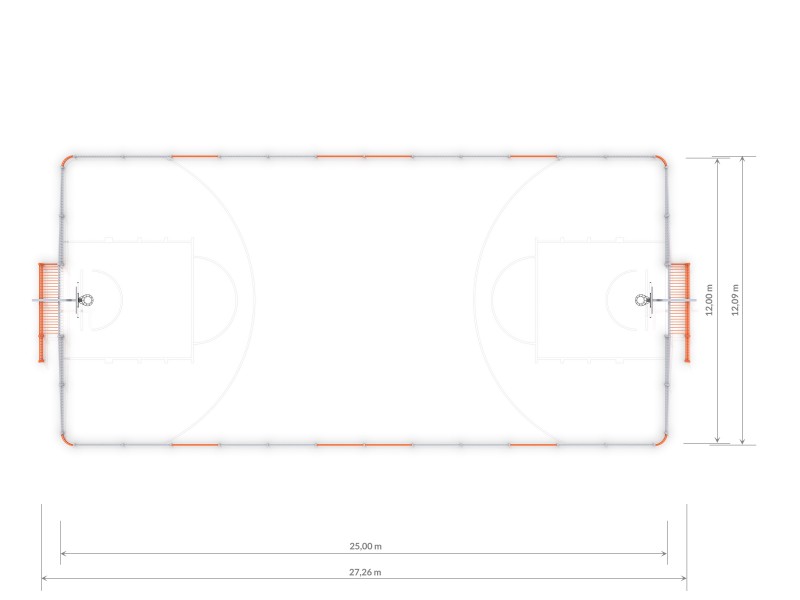 Plac zabaw ARENA 2 (25x12m) PLAY-PARK