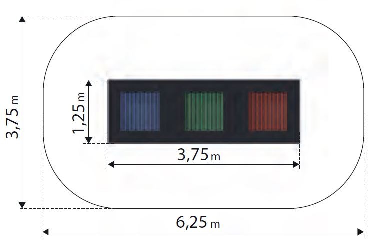 Plac zabaw Trampolina Tuto 5 PLAY-PARK