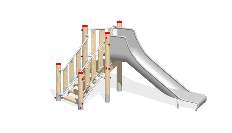 Plac zabaw Zjeżdżalnia 1 PLAY-PARK