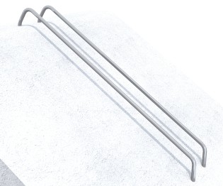 PLAY-PARK - Zjeżdżalnia poręczowa RELO H2050