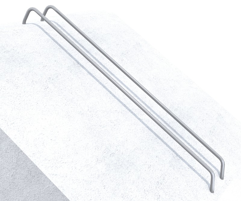 Plac zabaw Zjeżdżalnia poręczowa RELO H2400 PLAY-PARK