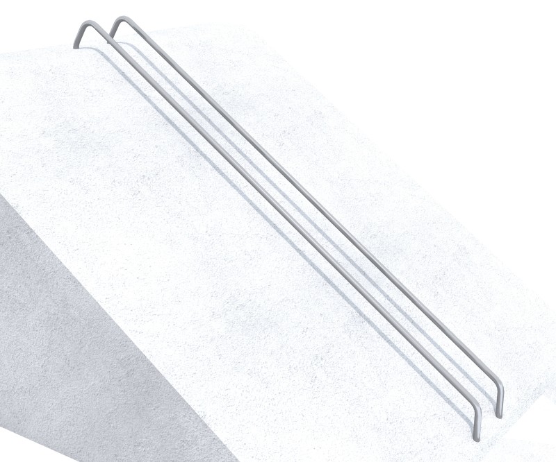 Plac zabaw Zjeżdżalnia poręczowa  RELO H3100 PLAY-PARK