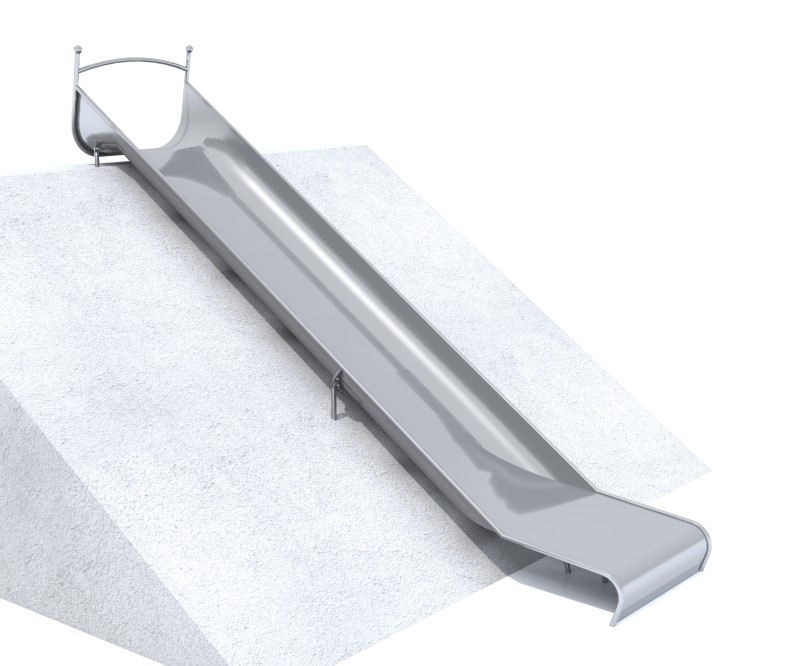 Plac zabaw Zjeżdżalnia skarpowa szeroka ELIRI H2400 PLAY-PARK