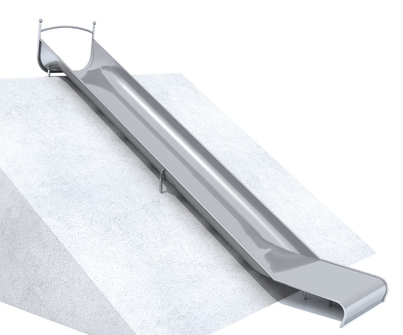 Plac zabaw Zjeżdżalnia skarpowa szeroka ELIRI H2750 PLAY-PARK