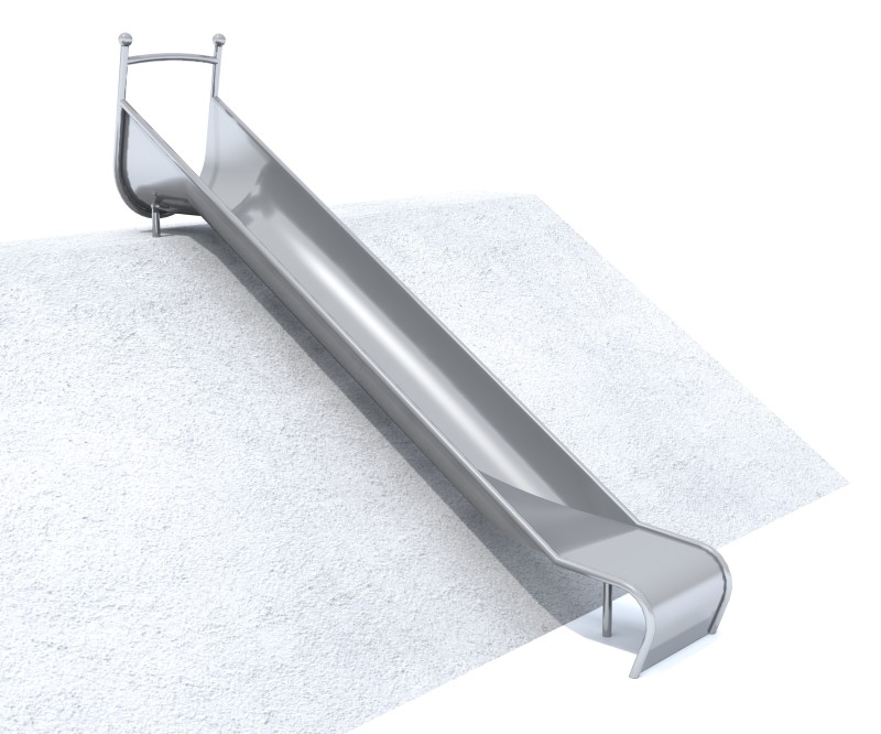 Plac zabaw Zjeżdżalnia skarpowa wąska GLITI H1350 PLAY-PARK