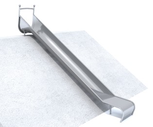 PLAY-PARK - Zjeżdżalnia skarpowa wąska GLITI H1700