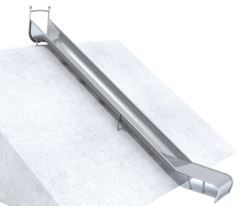 Plac zabaw Zjeżdżalnia skarpowa wąska  GLITI H2400 PLAY-PARK