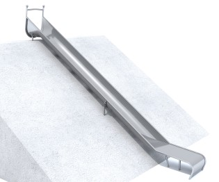 PLAY-PARK - Zjeżdżalnia skarpowa wąska  GLITI H2400