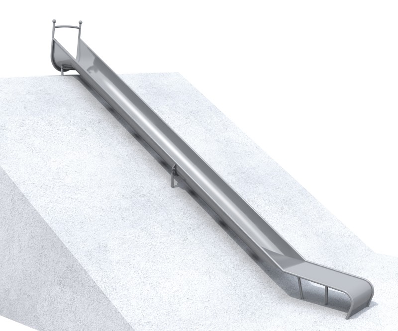 Plac zabaw Zjeżdżalnia skarpowa wąska GLITI H2750 PLAY-PARK