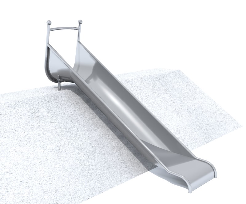 Plac zabaw Zjeżdżalnia skarpowa wąska GLITI H825 PLAY-PARK