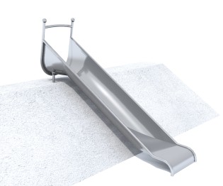 PLAY-PARK - Zjeżdżalnia skarpowa wąska GLITI H825