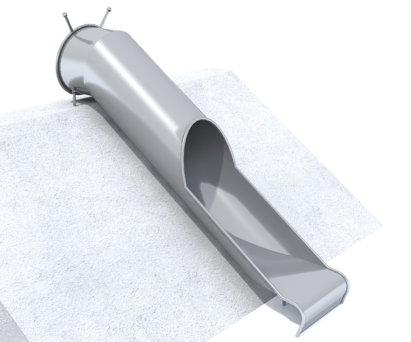 Plac zabaw Zjeżdżalnia tubowa TUBO H1700 PLAY-PARK