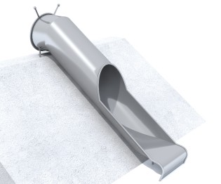 PLAY-PARK - Zjeżdżalnia tubowa TUBO H1700