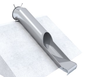 PLAY-PARK - Zjeżdżalnia tubowa TUBO H2050