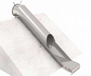 PLAY-PARK - Zjeżdżalnia tubowa TUBO H2400