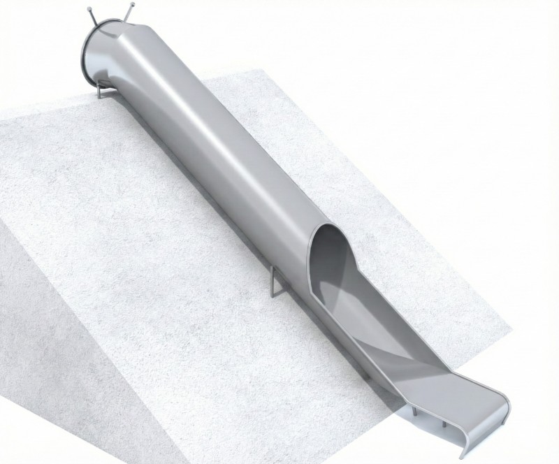 Plac zabaw Zjeżdżalnia tubowa TUBO H2750 PLAY-PARK