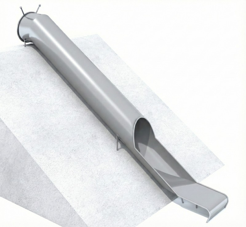 Plac zabaw Zjeżdżalnia tubowa TUBO H3100 PLAY-PARK