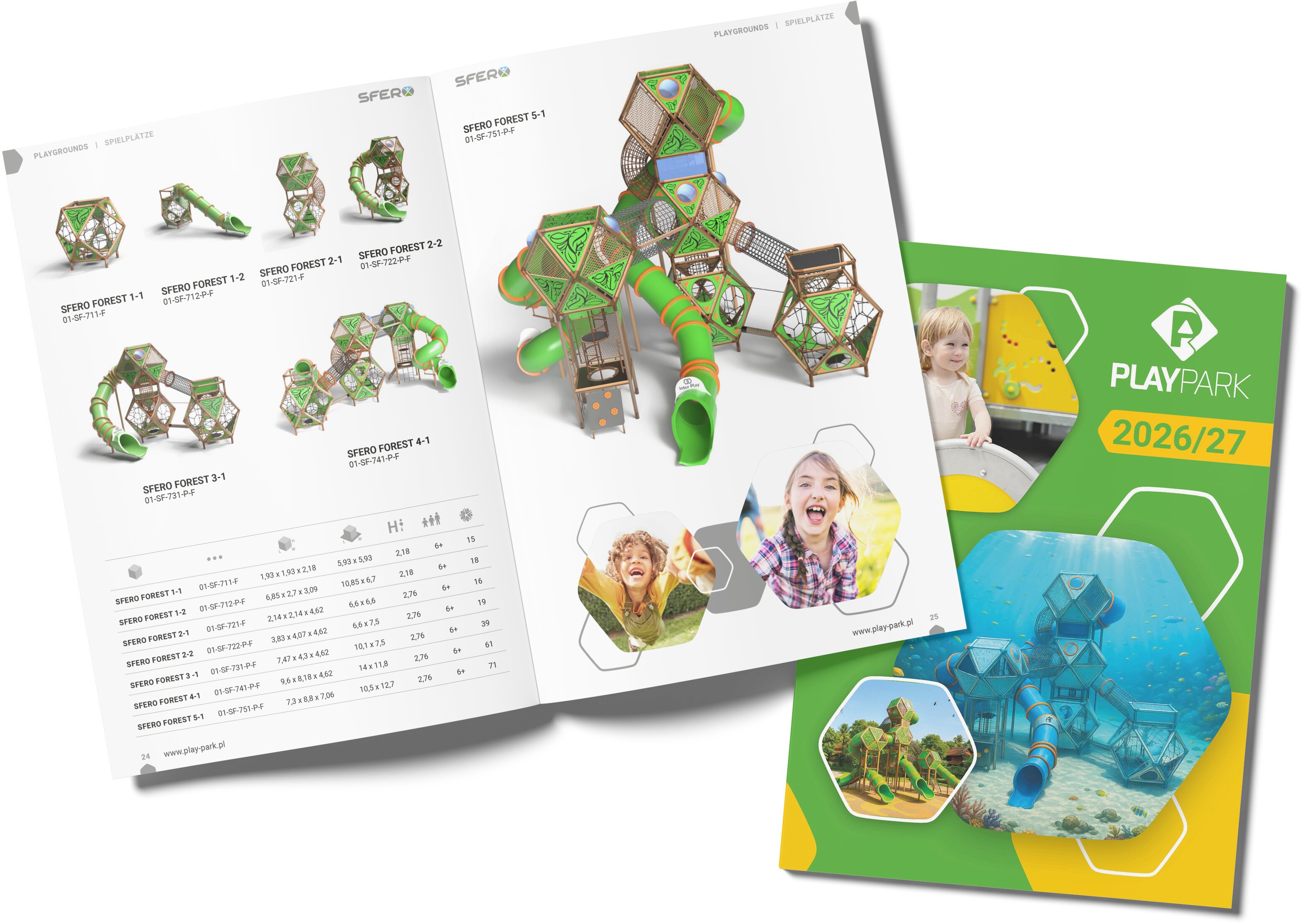 Katalog urządzeń na plac zabaw PLAY-PARK