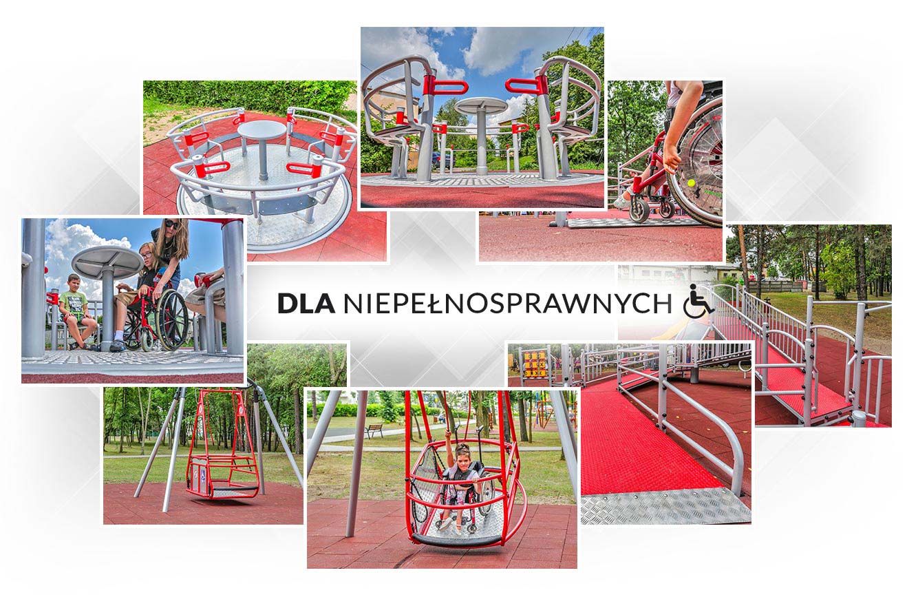 PLAY-PARK - urządzenia dla niepełnosprawnych