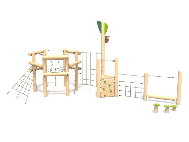 ROBINIA 15 - natural playground set
